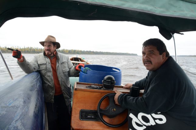 On the Moos River, Moose Factory, Ontario, Canada